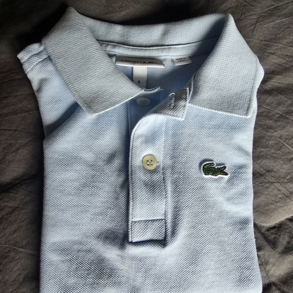 Lacoste Light Blue Polo Shirt